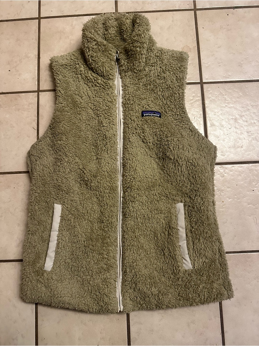 Patagonia Los Gatos Fleece Vest Size Medium Womens
